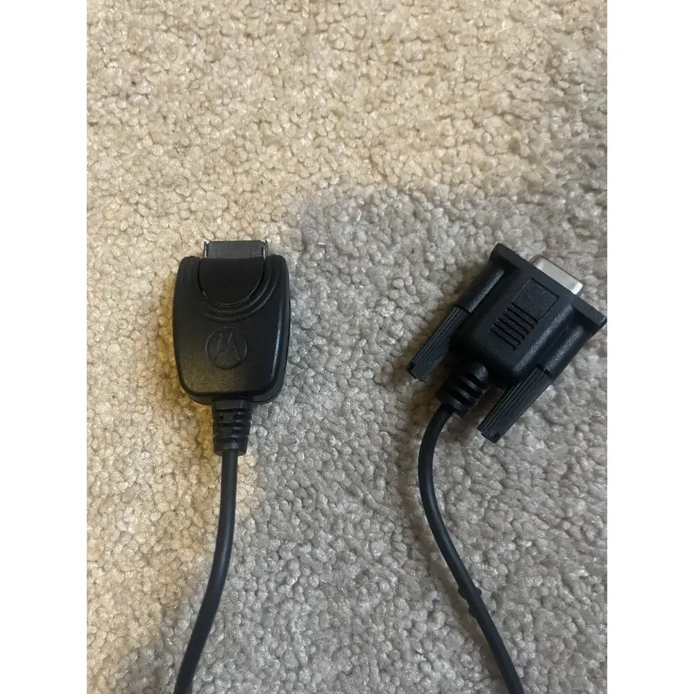 Motorola SYN7464B Phone Data Programming Cable DB15 OEM Not VGA Video